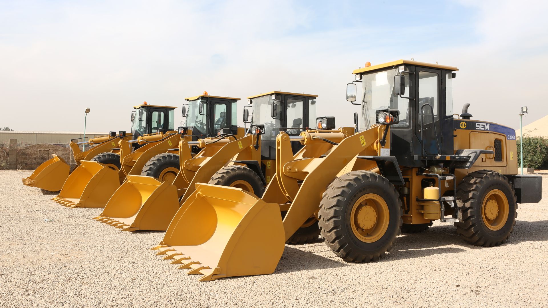 SEM Wheel Loaders Fleet